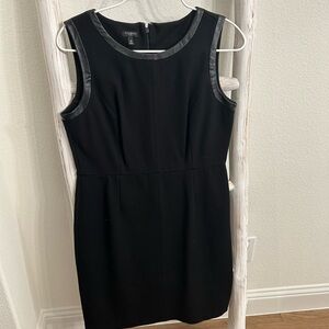 Talbots Black Sleeveless Dress